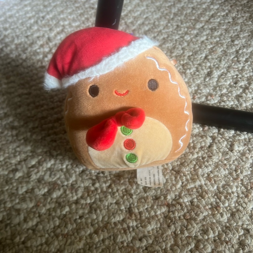 5inch gingerbread and 8inch polar bear Christmas edition squishmellows